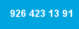 926 423 13 91